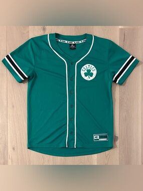 Colosseum NBA Boston Celtics Baseball Jersey